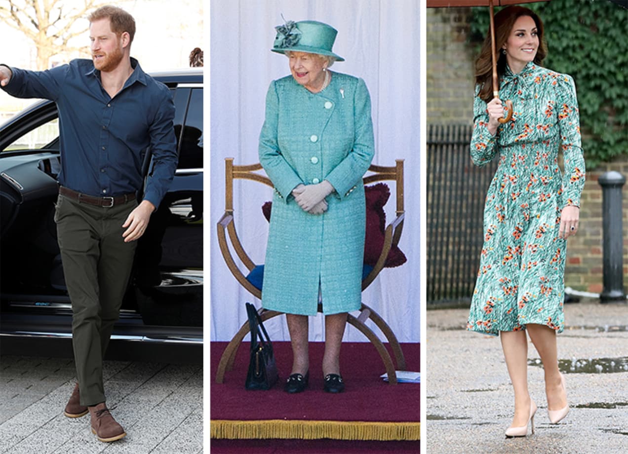 royal family heights