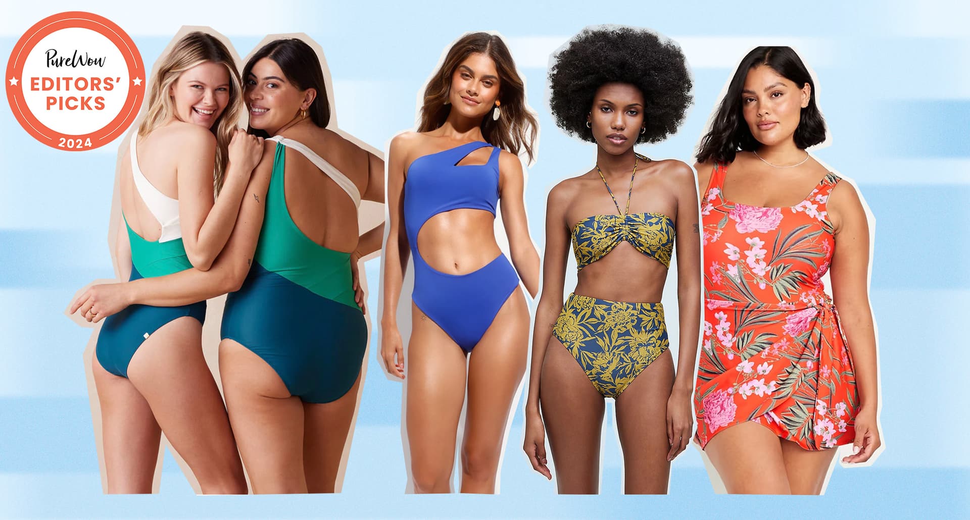 Affordable Swimwear collage
