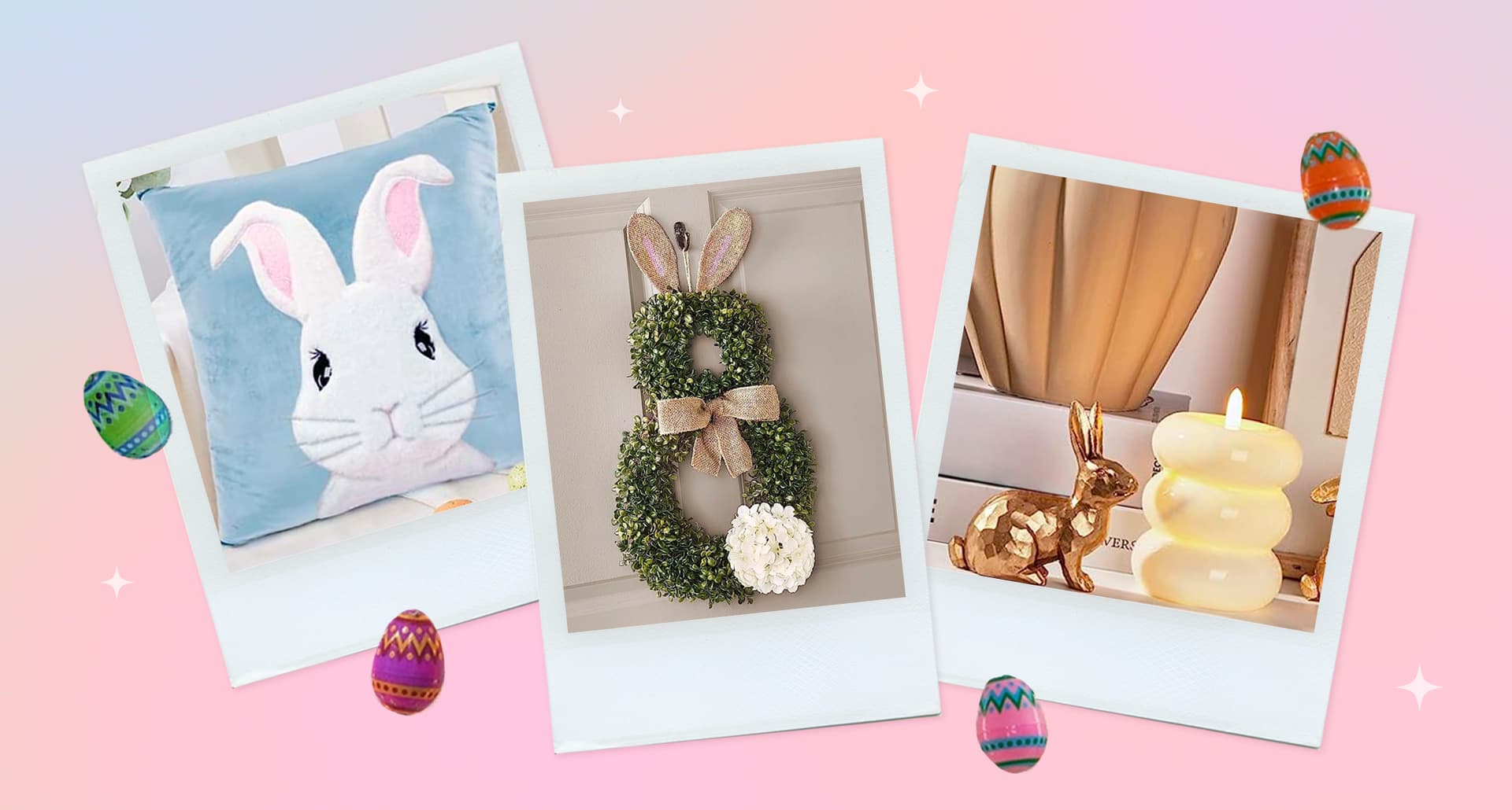 Best Amazon Easter Decorations: A collage of pictures