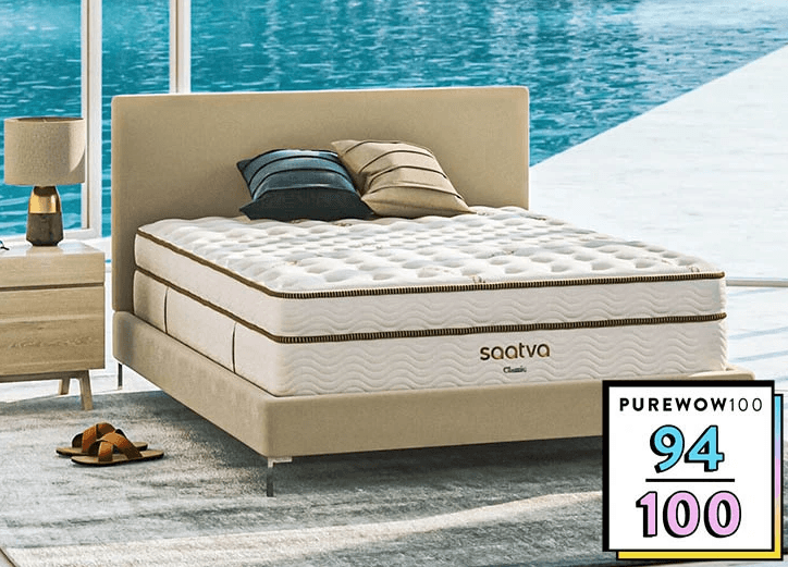 Saatva mattress review-PureWow 100