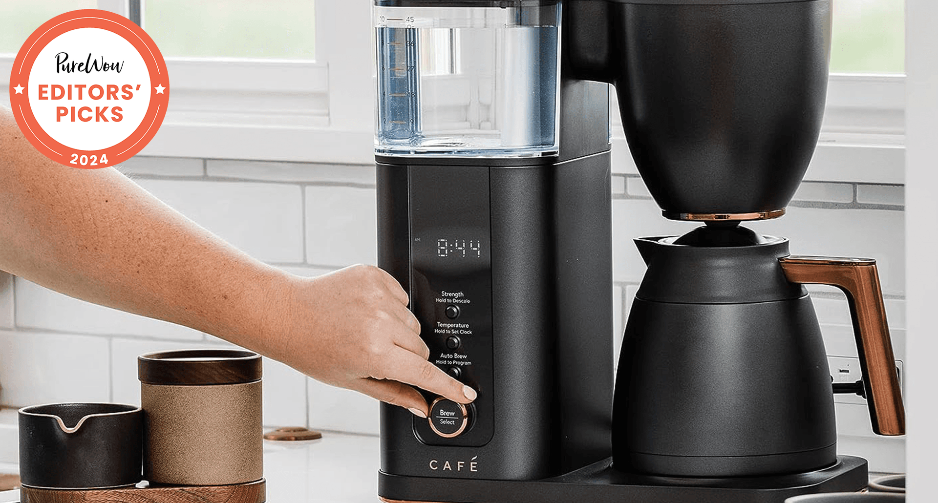 ge cafe, one of the best drip coffee makers we've seen