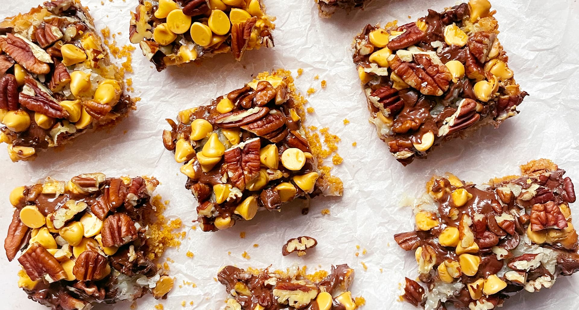 easy desserts for a crowd: seven-layer bars