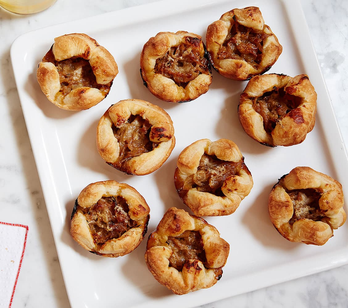 fancy appetizer recipes: french onion cups