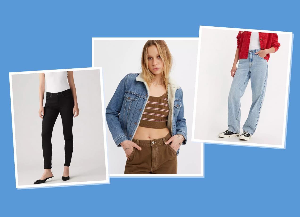 levis-black-friday-sale collage