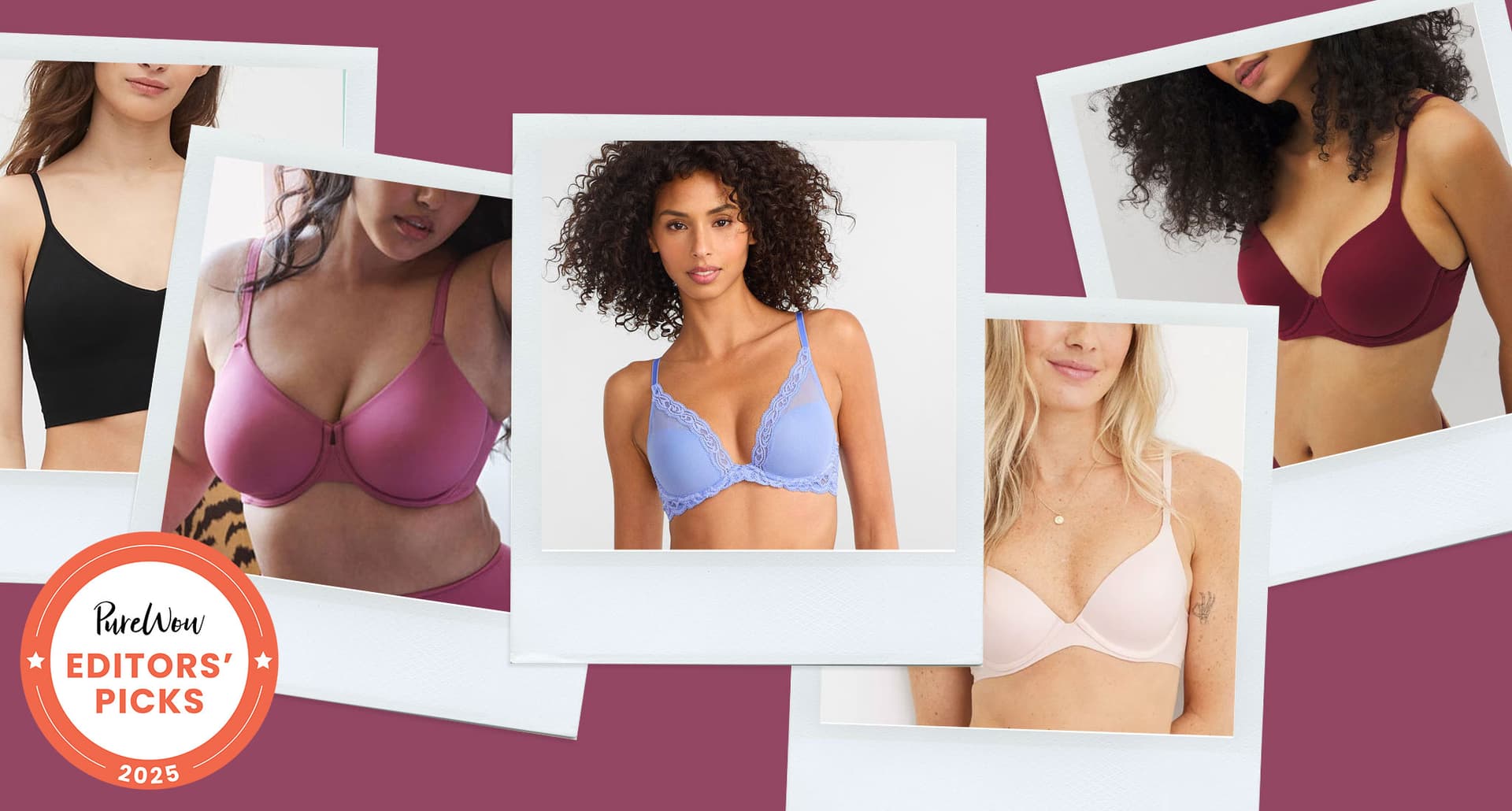 Best Affordable Bras: Editors' Picks Collage