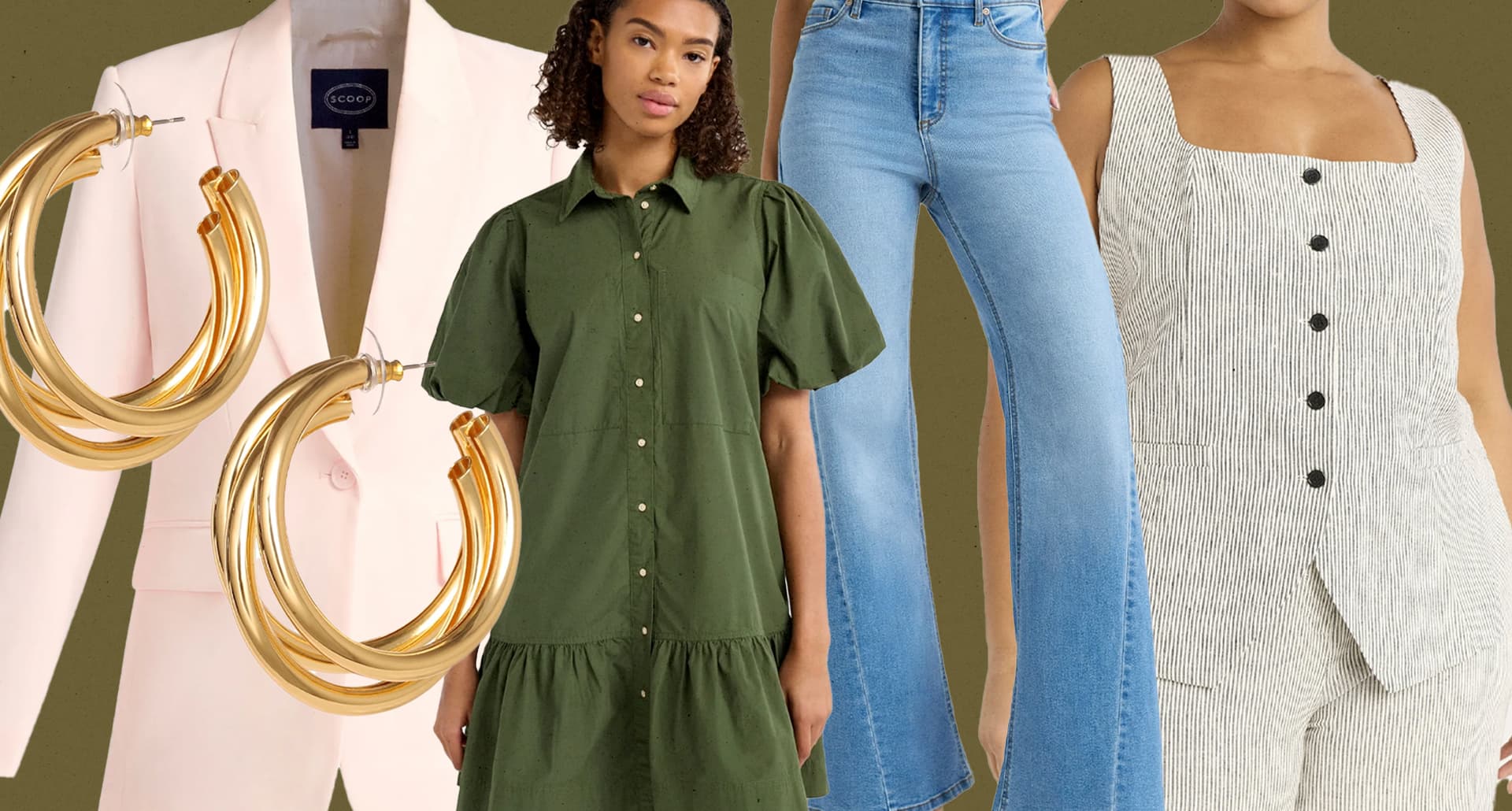 Walmart Spring Fashion 2025: Collage