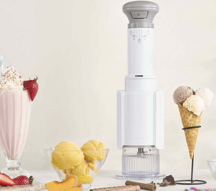 testing the cuisinart fastfreeze ice cream maker