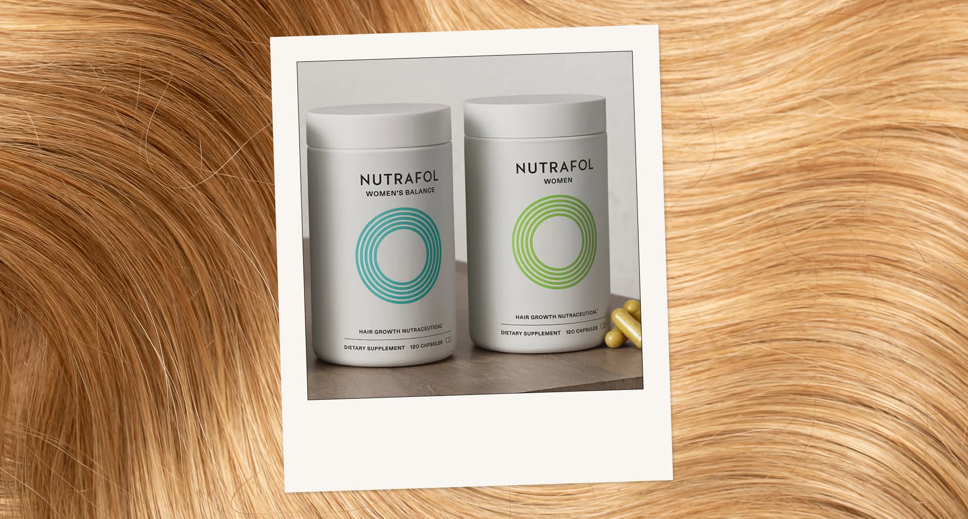 Nutrafol Valentine's Day Sale 2026: Blonde hair and Nutrafol supplements