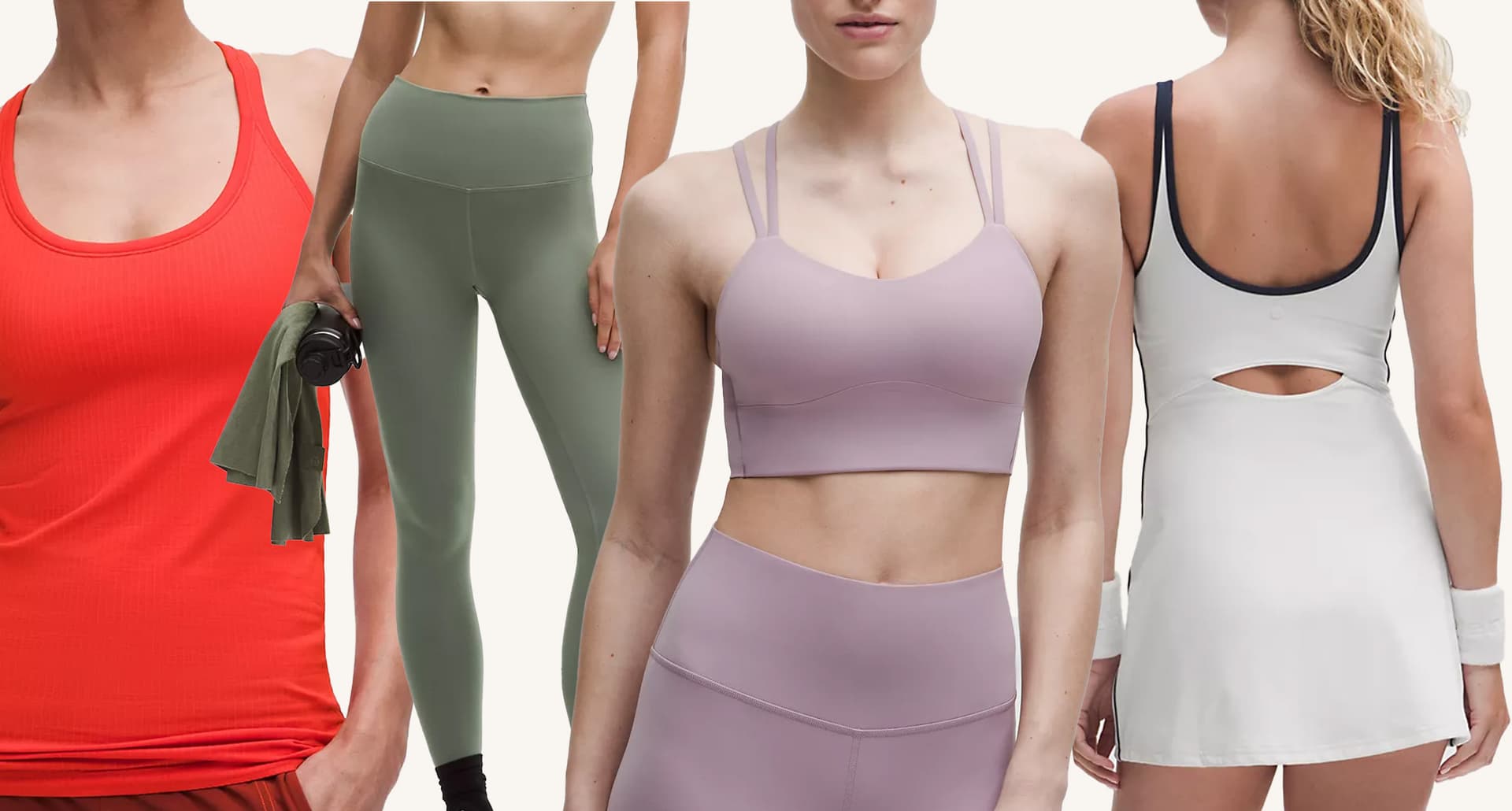 lululemon Summer Sale 2026: activewear collage