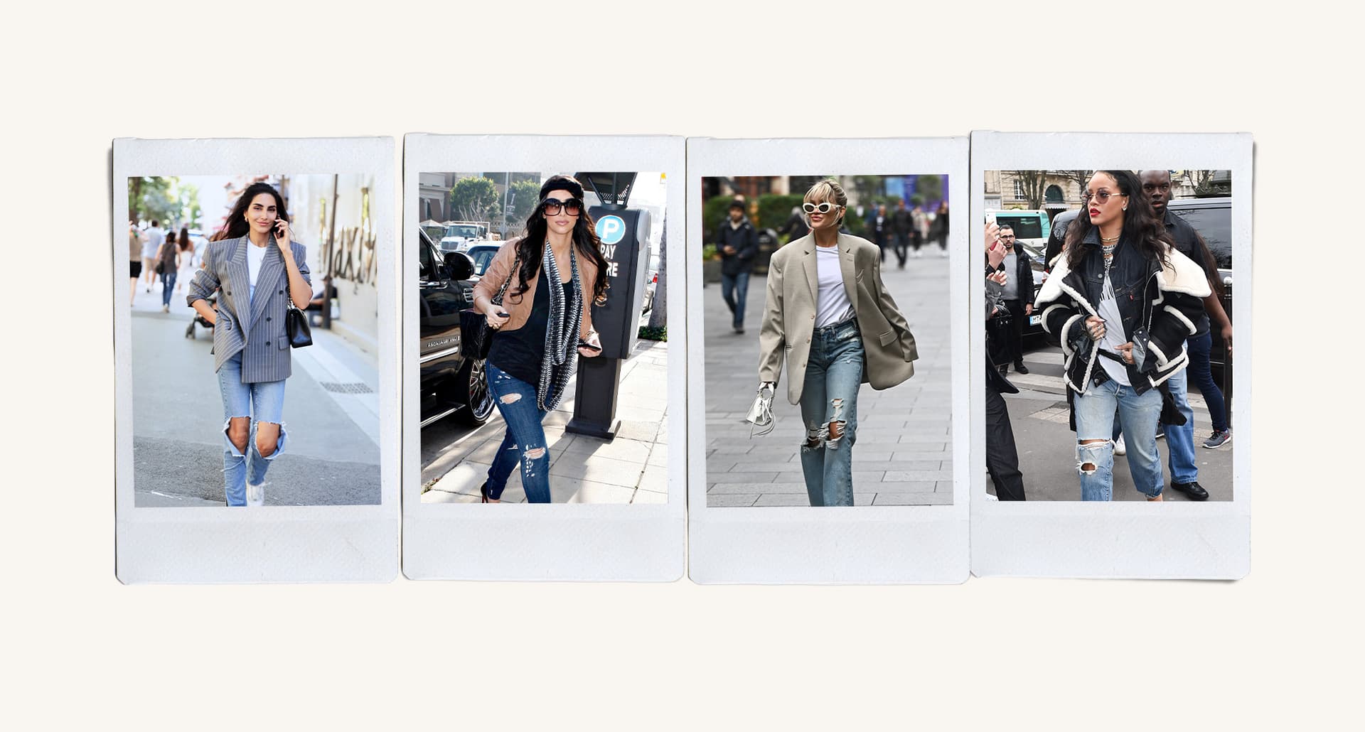 ripped denim trend