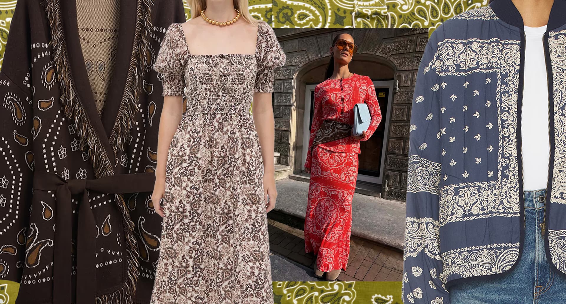 Fall 2026 Bandana Paisley Print Trend