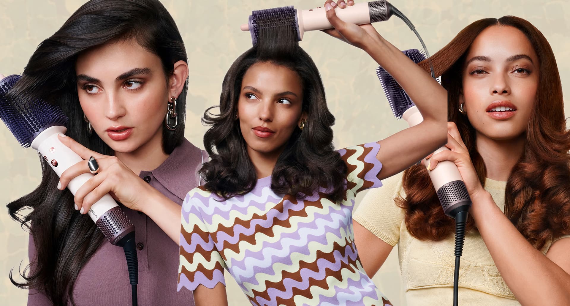 The Dyson Airsmooth Styling Dryer Brush.