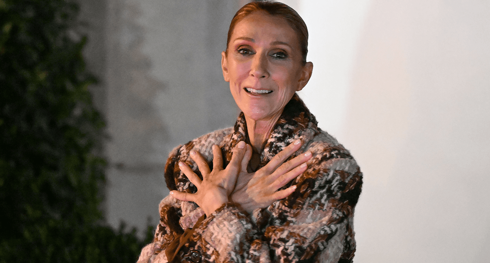 celine dion cries paris concert