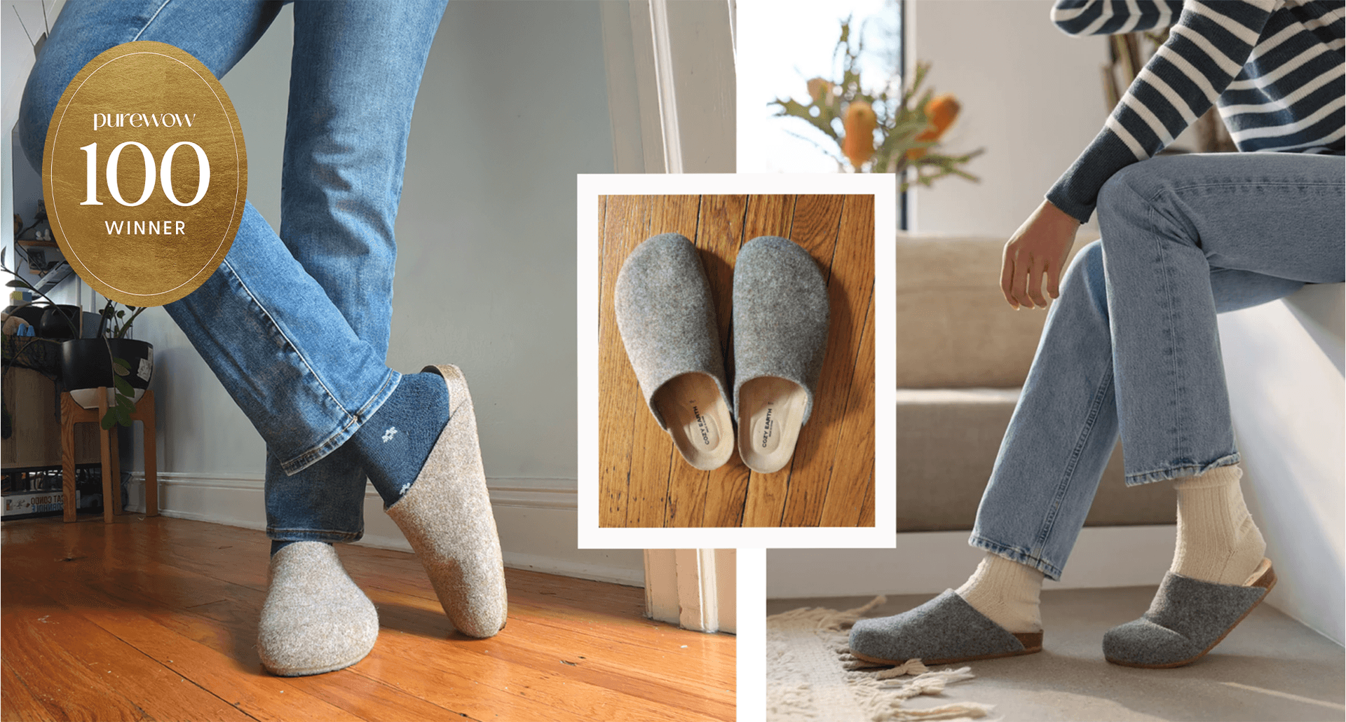 clogs on feet