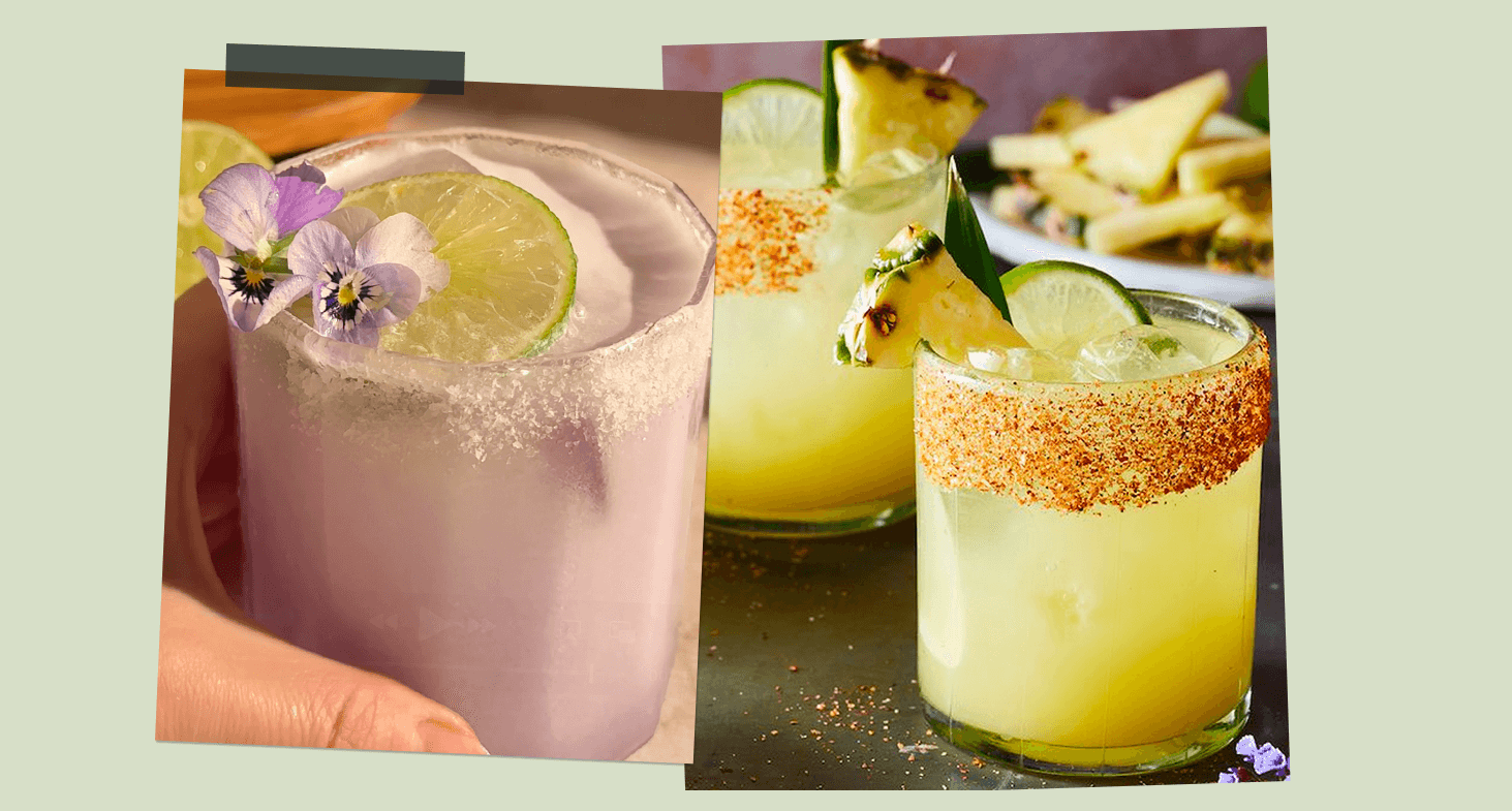 margarita recipes: coconut lavender and spicy