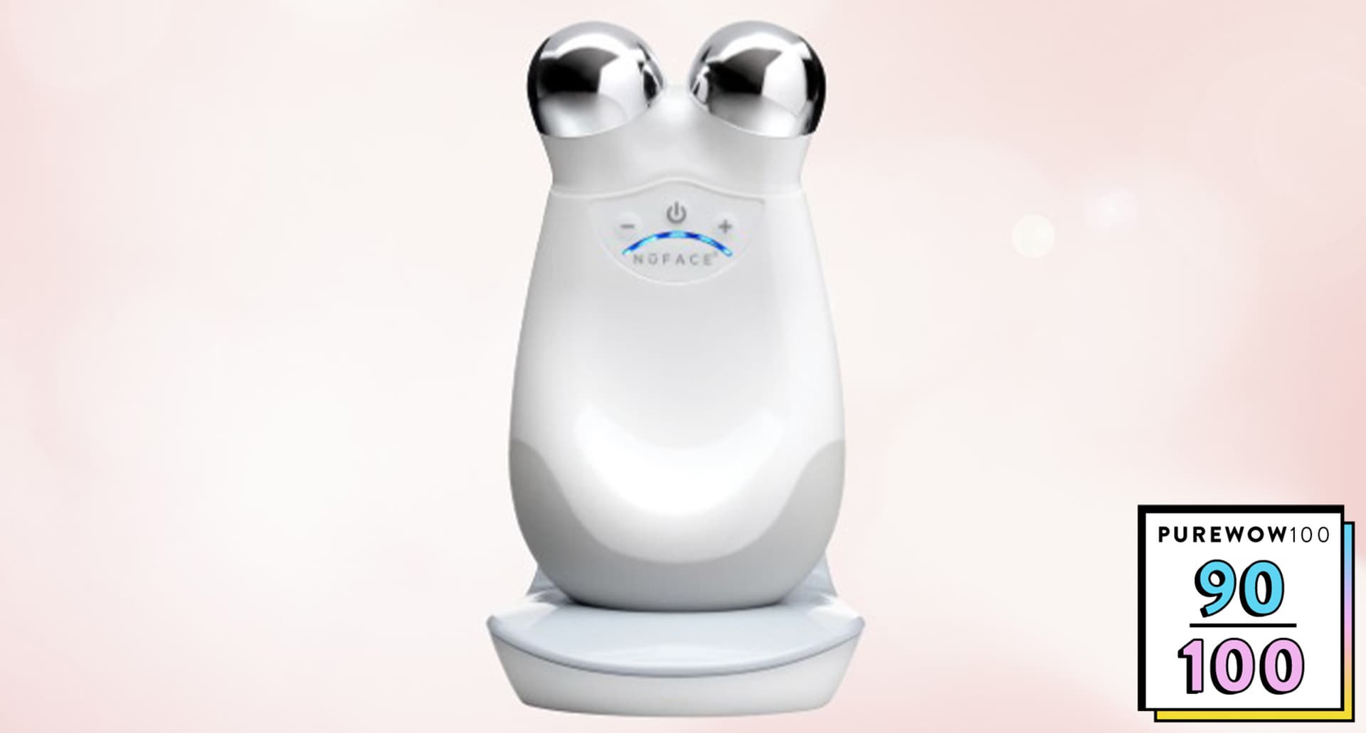 A close up of the NuFACE Trinity device.