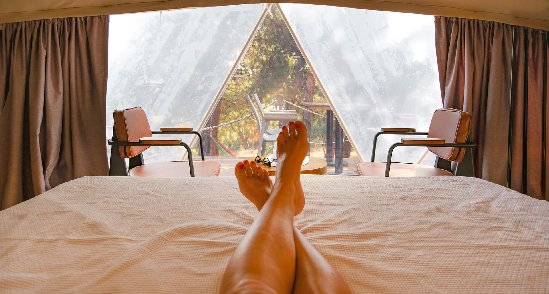 best glamping in northern california hero