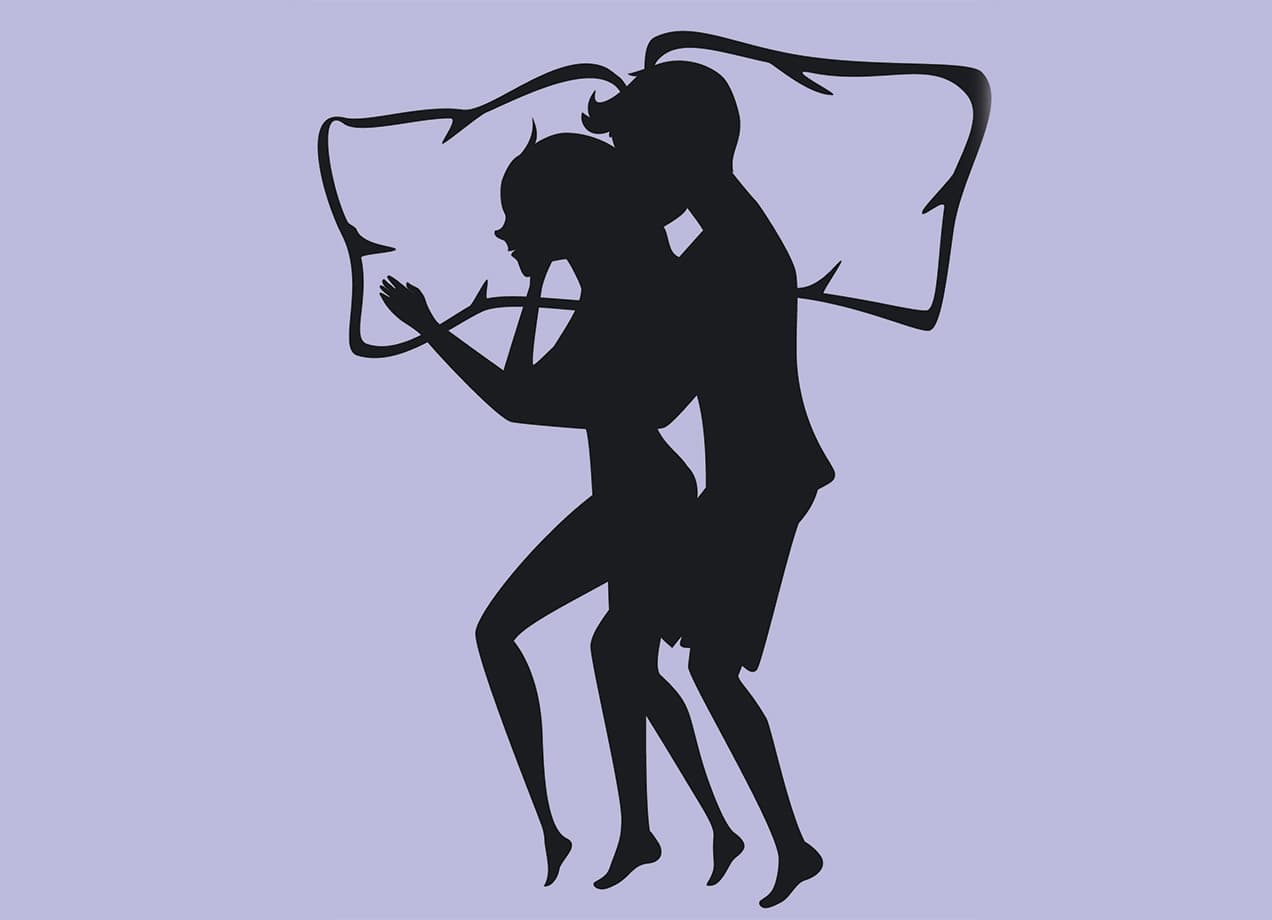 Best sex positon based on Zodiac sign: couple in bed