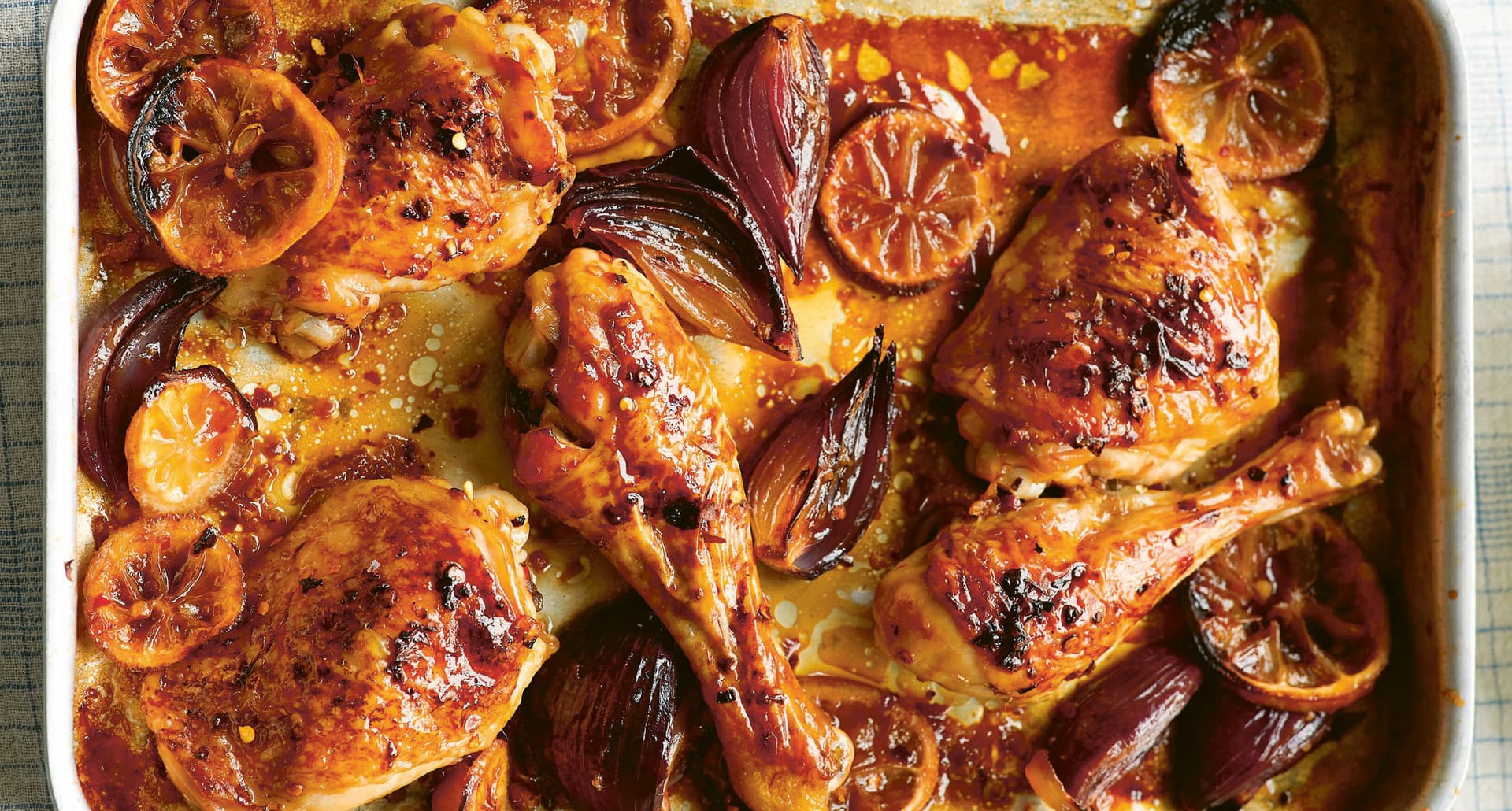 christmas eve dinner recipe: lemon ginger baked chicken