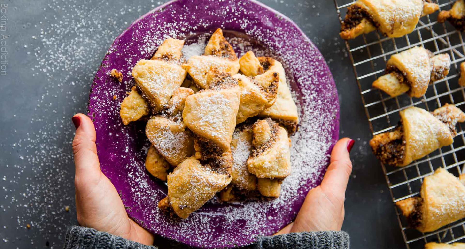hanukkah desserts: cinnamon rugelach