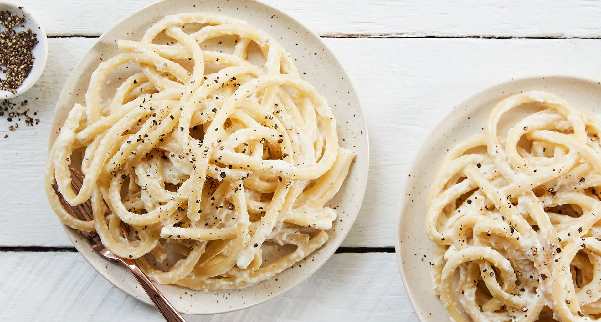 january dinner recipes: lightened-up cauliflower fettuccine alfredo