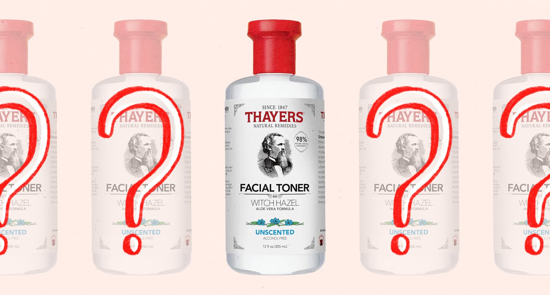 is witch hazel bad for your skin a photo of thayers witch hazel with question marks
