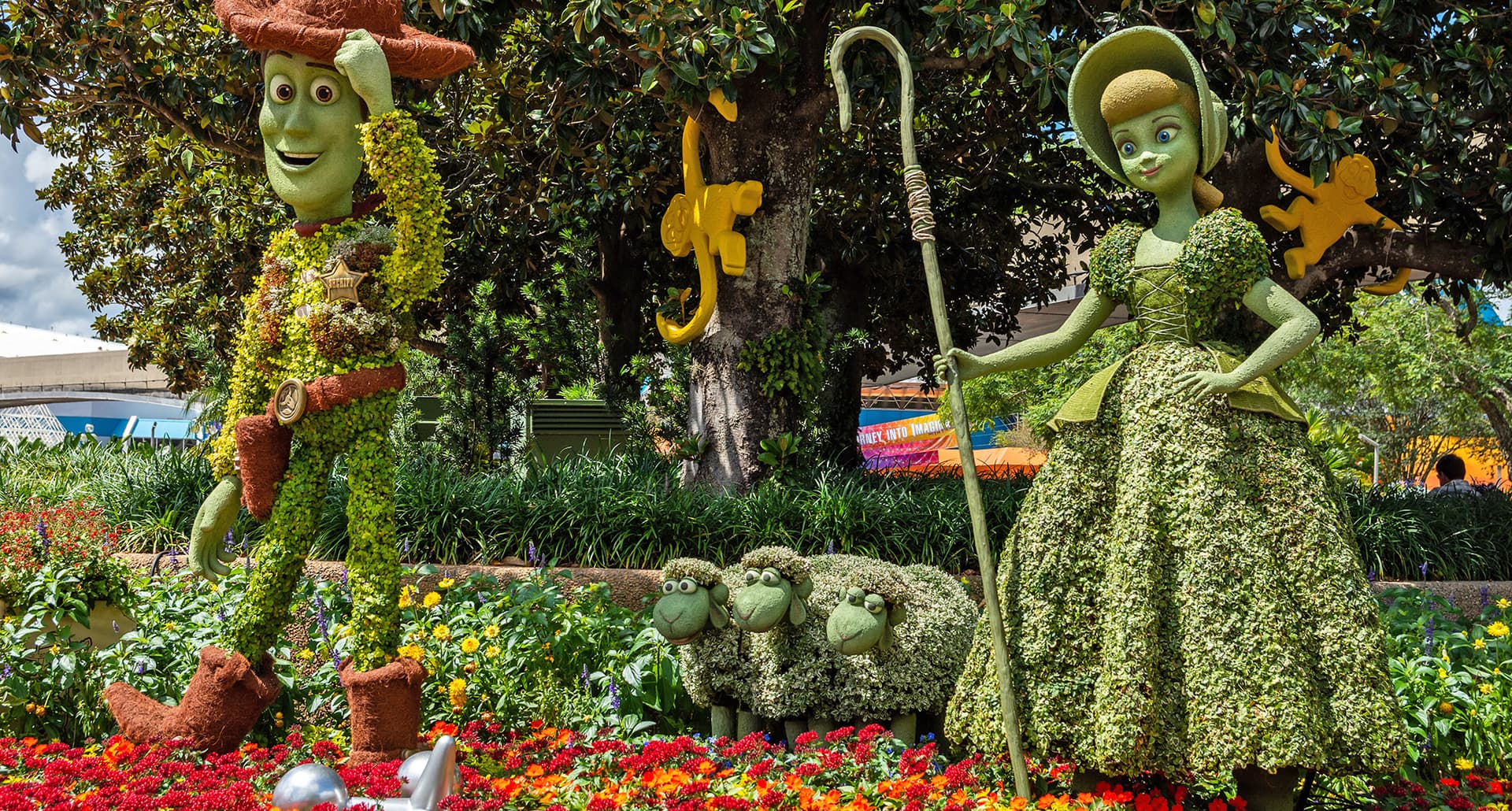 best time to visit Disney: Spring garden festival