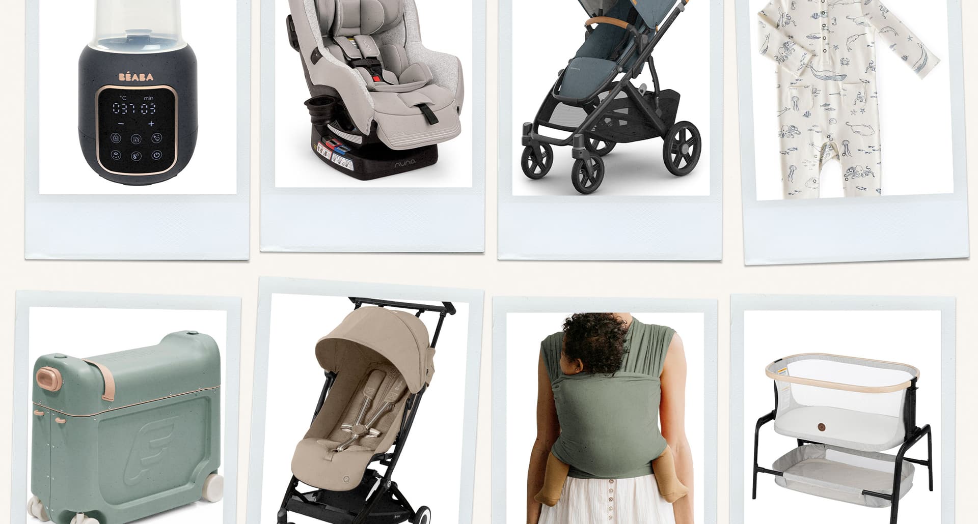 nordstrom-baby-deals: a polaroid collage of baby products