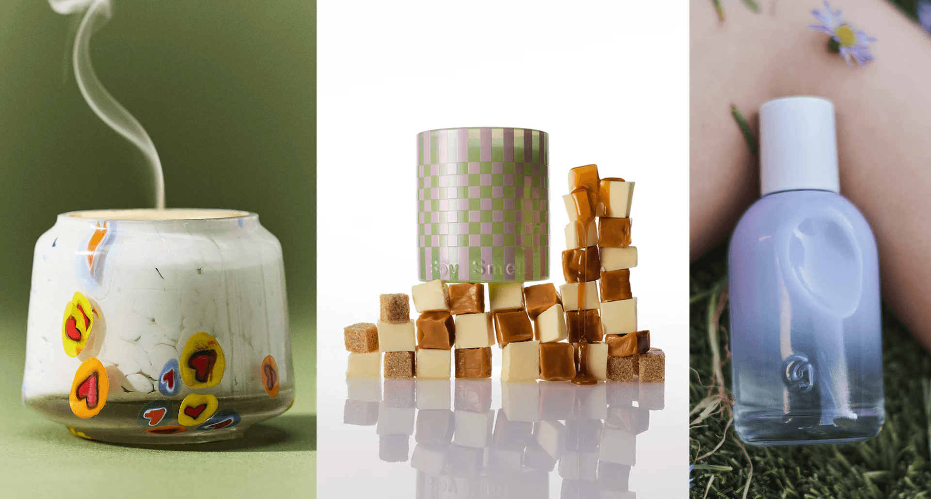 candles and perfume