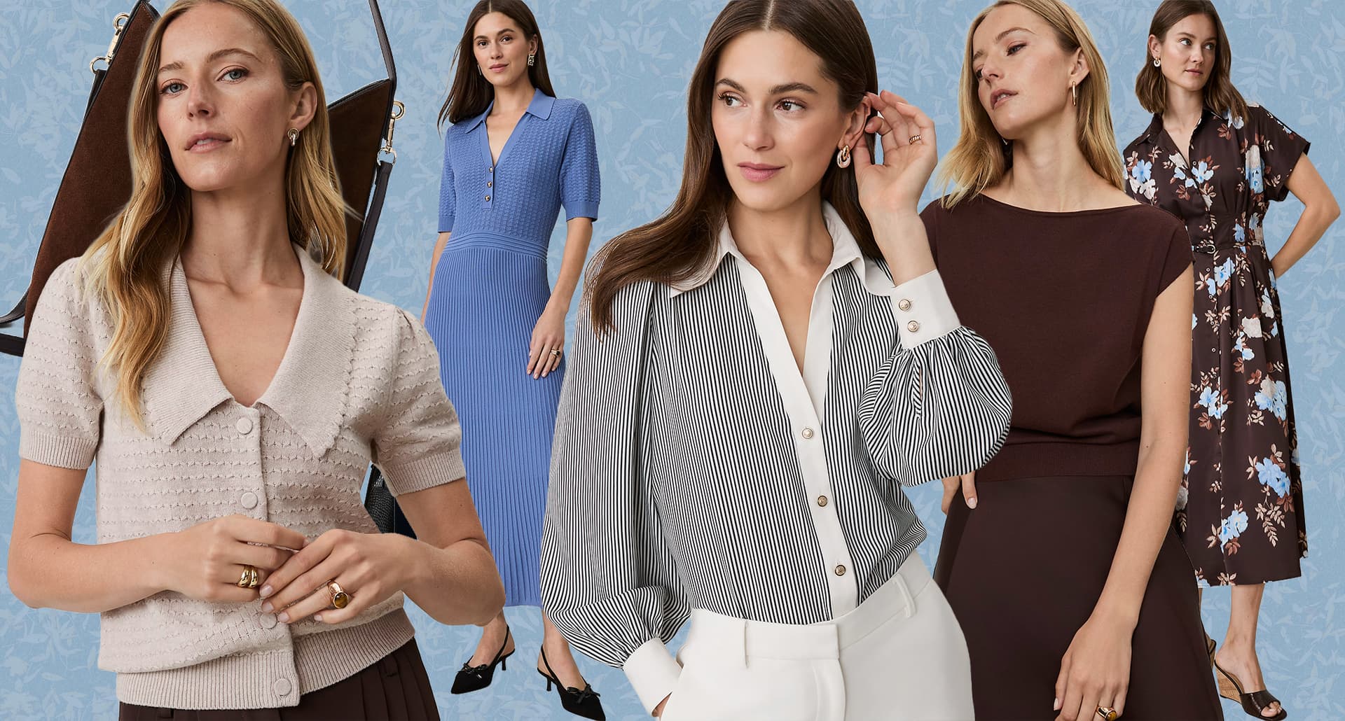 Ann Taylor early fall arrivals have arrived.