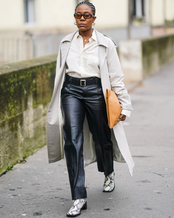 how to dress up leather trousers What Every Fashionista Should Own